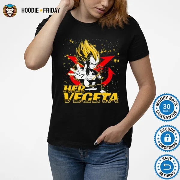 Dragon Ball Super Saiyan Her Vegeta Shirts