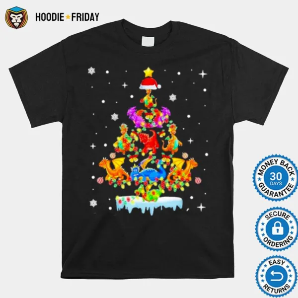 Dragon Christmas Tree Shirts