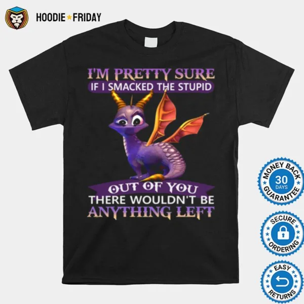 Dragon Im Pretty Sure If I Smacked The Stupid Out Of You There Wouldnt Be Anything Left Shirts