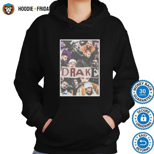 Drake Collage Retro Illustration Shirts