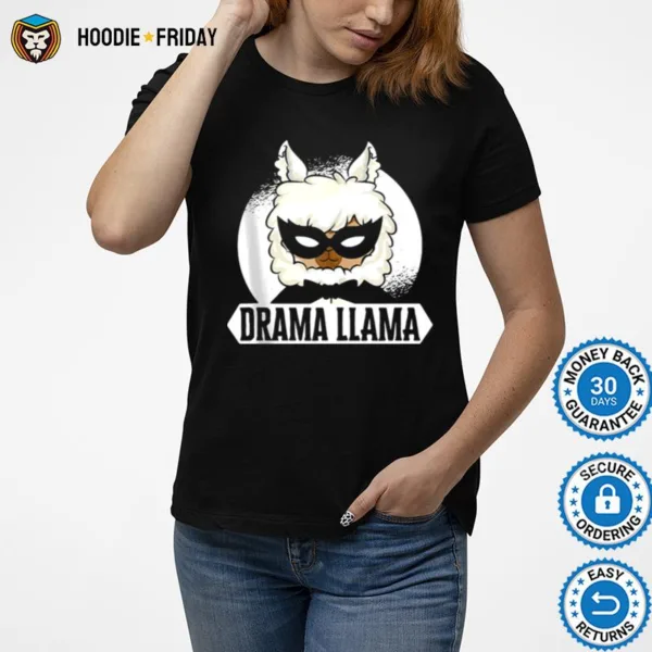 Drama Llama Thespian Actress Theatre Fan Shirts