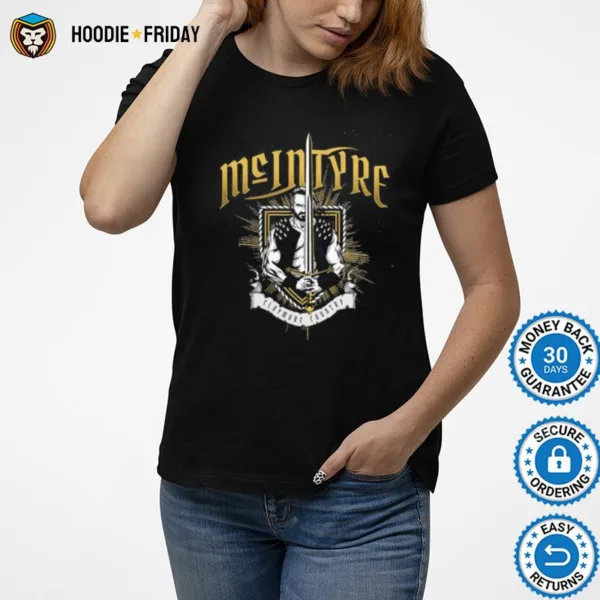 Drew Mcintyre Claymore Country Wwe Shirts