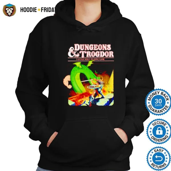 Dungeons Trogdor Fantasy Role Playing Game Shirts