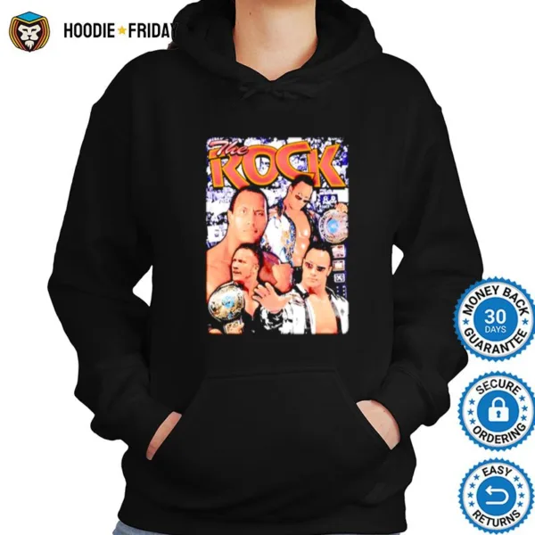 Dwayne The Rock Johnson Wwf Wwe Wrestling Shirts