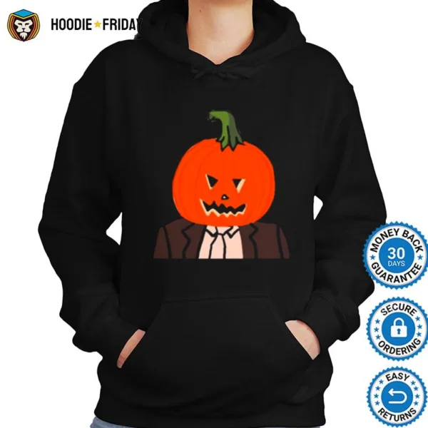 Dwight Schrute Pumpkin Head Halloween Shirts