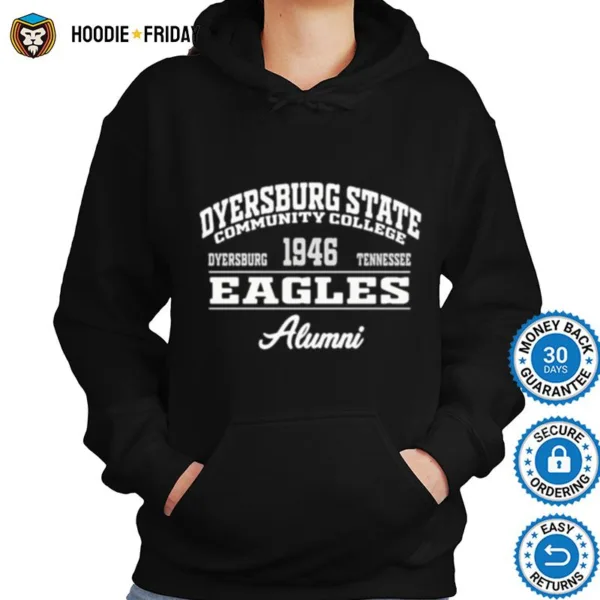 Dyersburg State Community College 1946 Dyersburg Tennessee Eagles Alumni Shirts