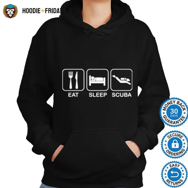 Eat Sleep Scuba Shirts