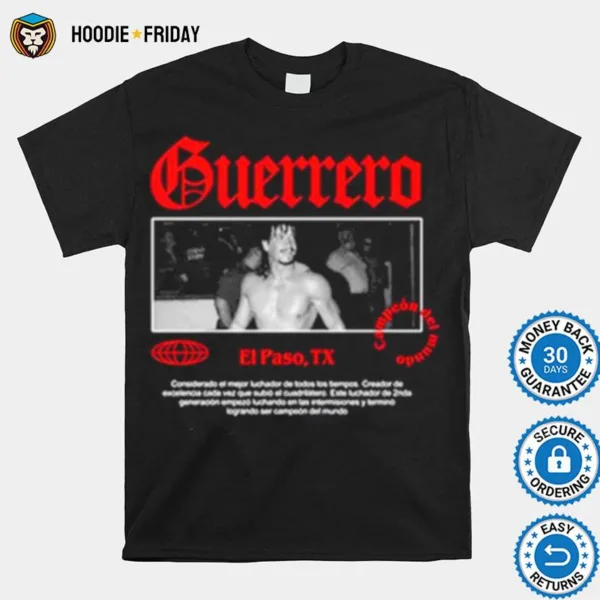 Eddie Guerrero Campeon Del Mundo Shirts