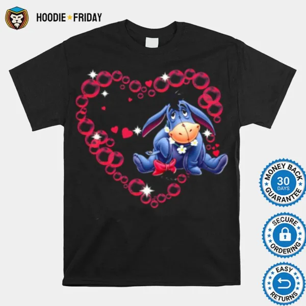 Eeyore Heart Valentine Day Shirts