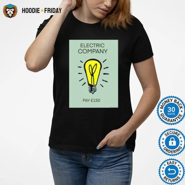 Electric Company Monopoly Shirts