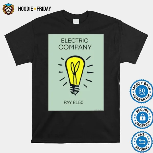 Electric Company Monopoly Shirts