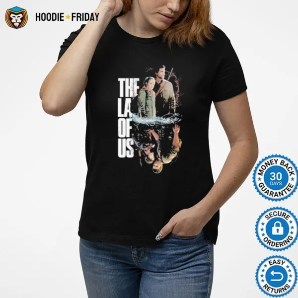 Ellie And Joel The Last Of Us 2 Wallpaper Signatures Shirts