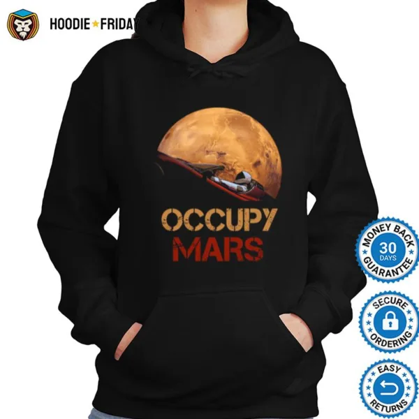 Elon Musk Occupy Mars Shirts