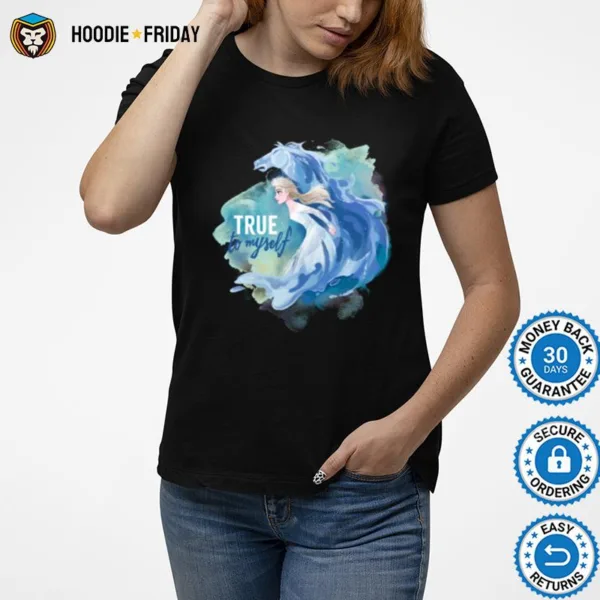 Elsa & The Nokk True To Myself Frozen Shirts