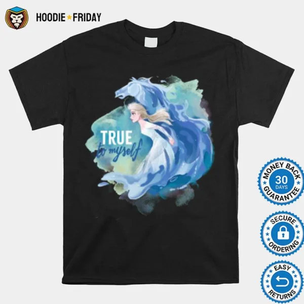 Elsa & The Nokk True To Myself Frozen Shirts