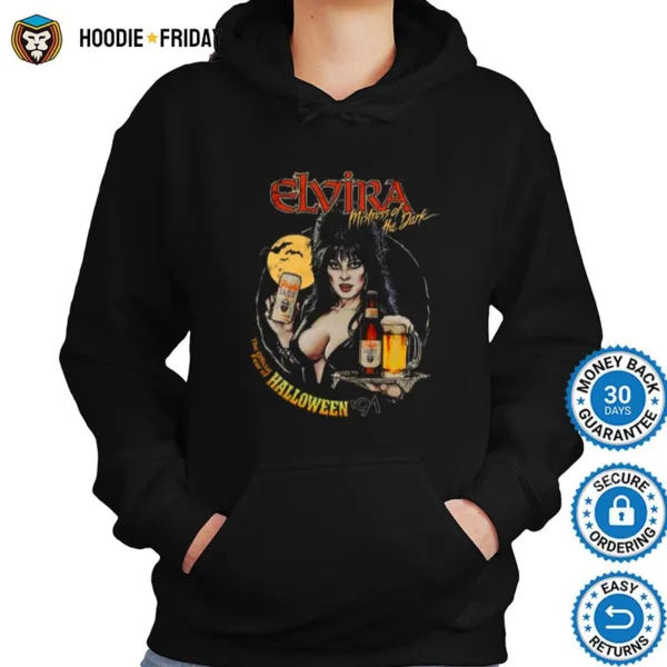 Elvira Mistress Of The Dark Fright Light Scary Movie Shirts