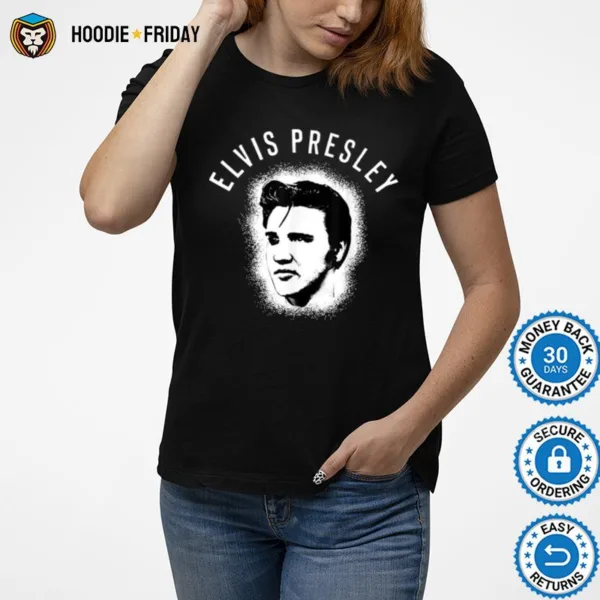 Elvis Presley Photo Glow Official  B0B14Pkfld Shirts