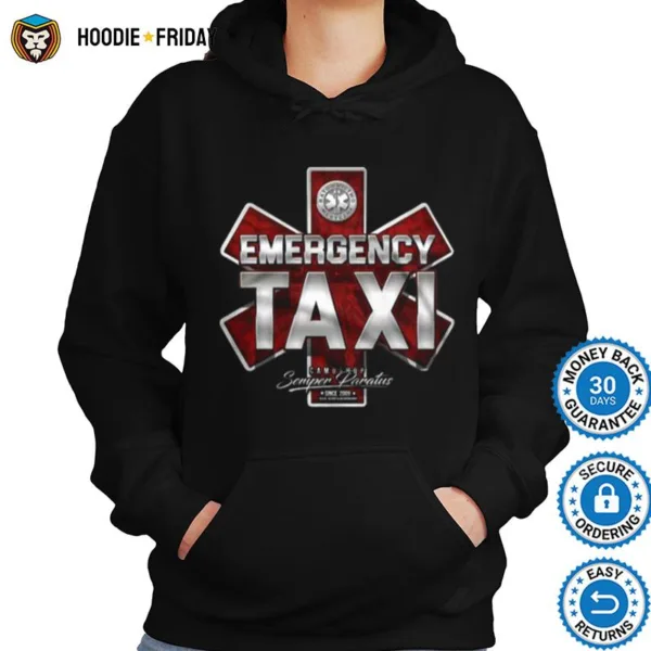 Emergency Taxi Camoshop Semper Paratus Shirts