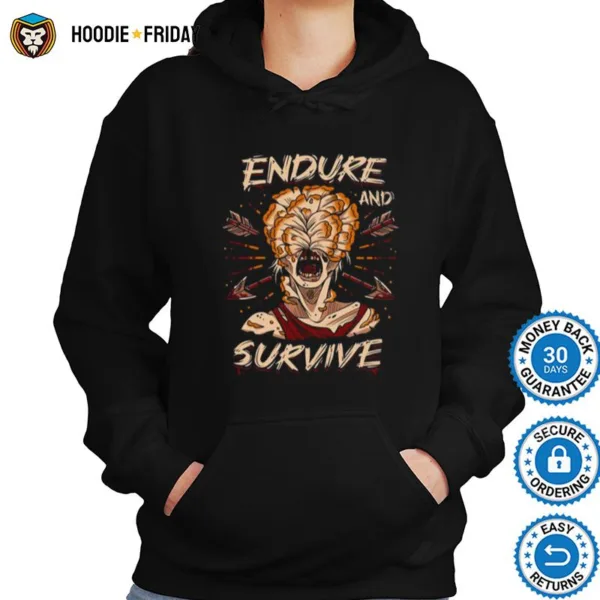 Endure And Survive Black Clover Horror Vintage Shirts