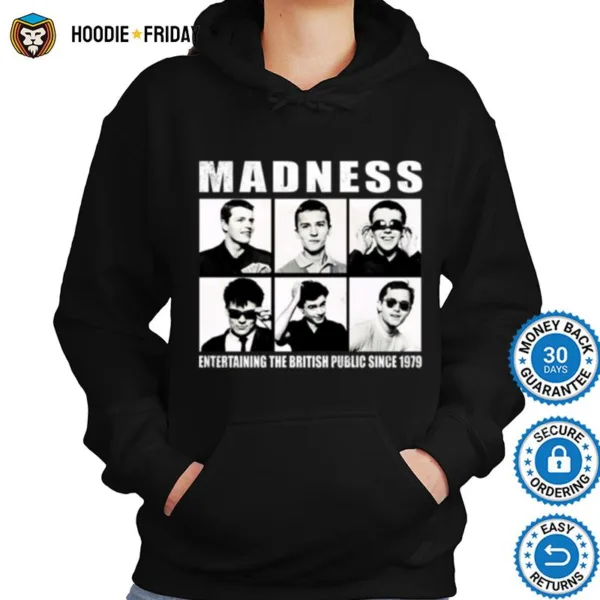 Entertaining The Madness Retro Band Gift For Fans Shirts