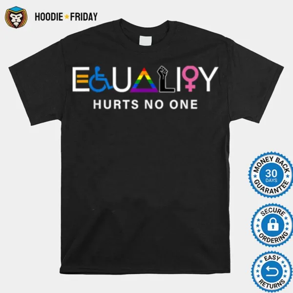 Equality Hurts No One Lgbt Equality Gay Vintage Shirts