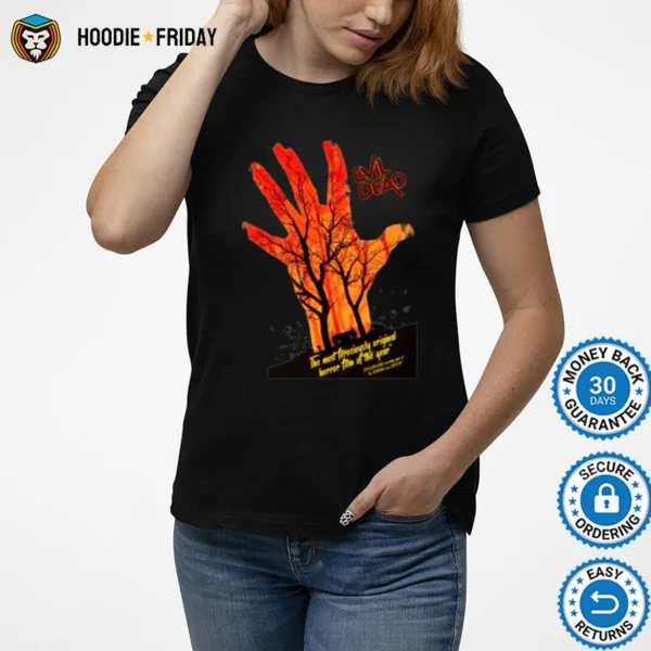 Evil Dead Horror Hand Halloween Shirts