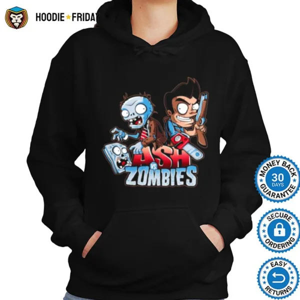 Evil Dead Plants Vs Zombies Shirts