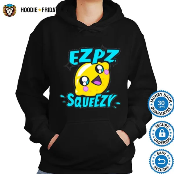 Ezpz Lemon Squeezy Cute Design Shirts