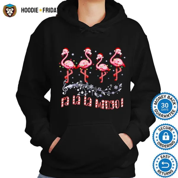 Fa La La Mingo Flamingo Christmas Shirts