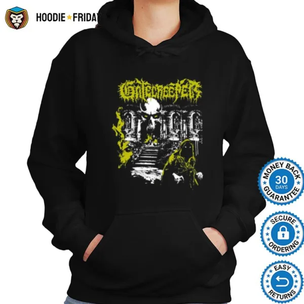 Fan Art Gatecreeper Death Metal Yellow Design Shirts