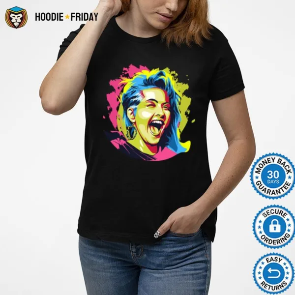 Fanart Animated Cyndi Lauper Celeb Shirts