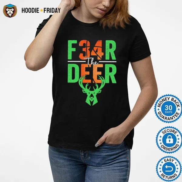 Fear The Deer Milwaukee Basketball And Hunting Shirts