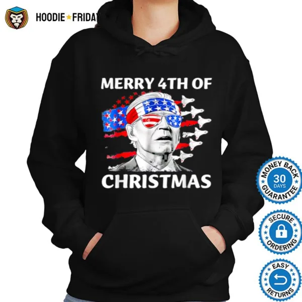 Fireworks Merica Biden Uh Merry 4Th Of Christmas 4Th Of July T B0B51Dnlqm Shirts