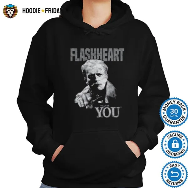 Flashheart Wants You The Gonies Shirts