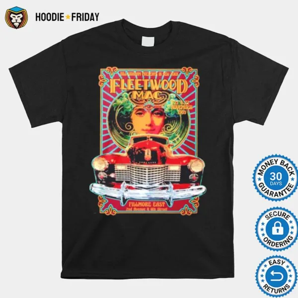 Fleetwood Mac Fillmore East Shirts