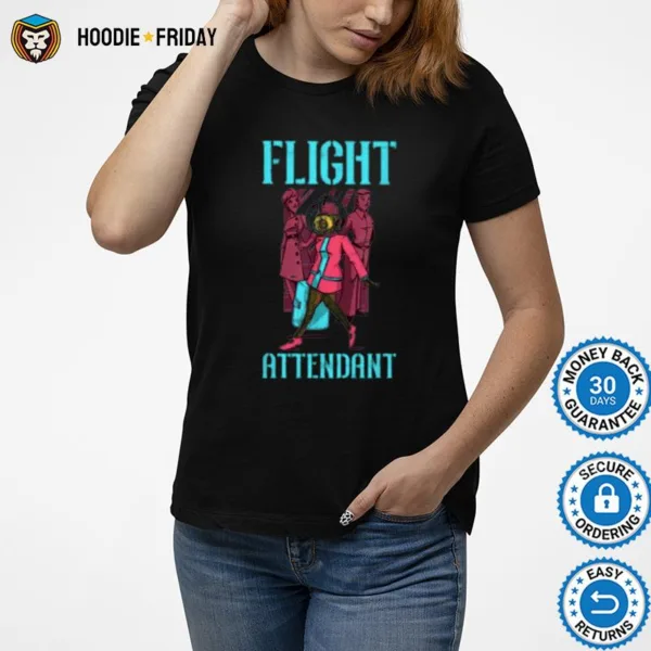 Flight Attendant Airlines Airplane Shirts