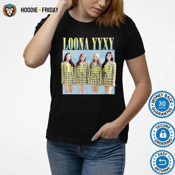 Flip That Kpop Loona Band Shirts