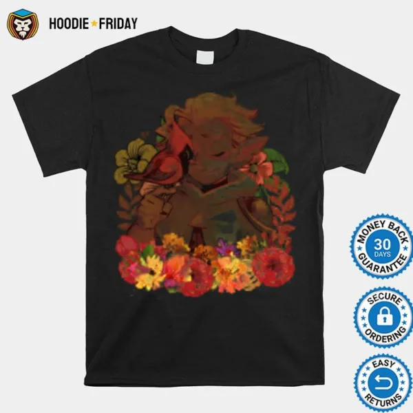 Flowers With Hunter The Owl House Ar Shirts