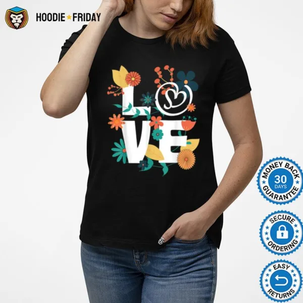 Flowery Love Shirts