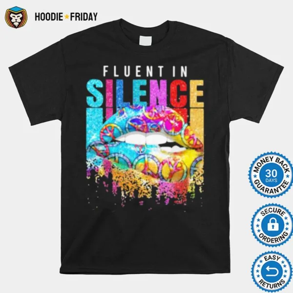 Fluentin Silence Lips Hippie Shirts