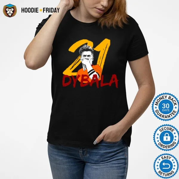 Football Player Dybala 21 Shirts