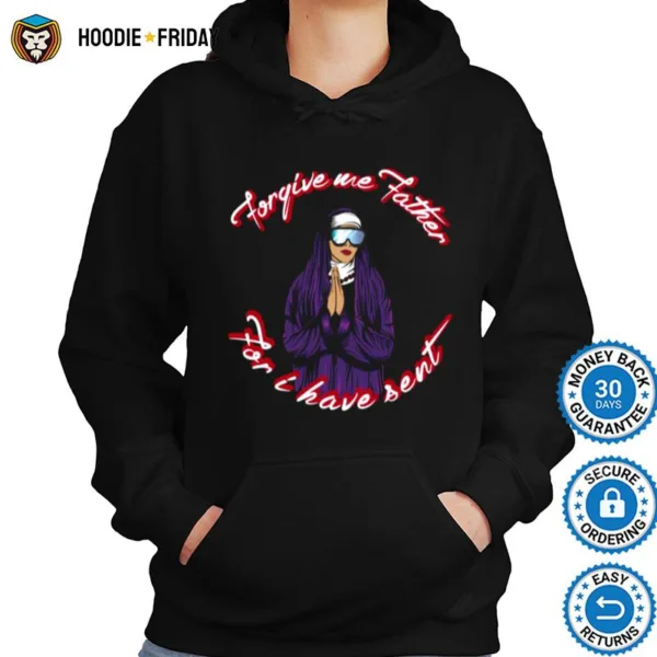 Forgive Me Father For I Have Sent Skiing Nun Shirts