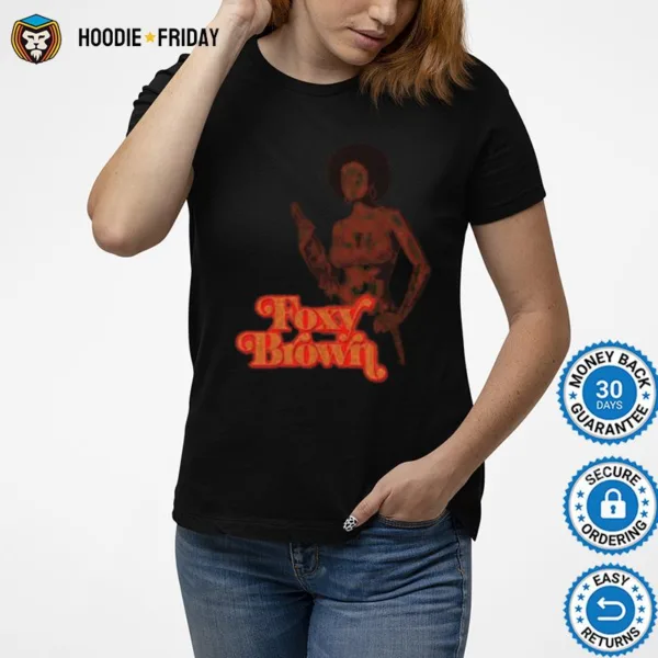 Foxy Brown Pam Grier Shirts