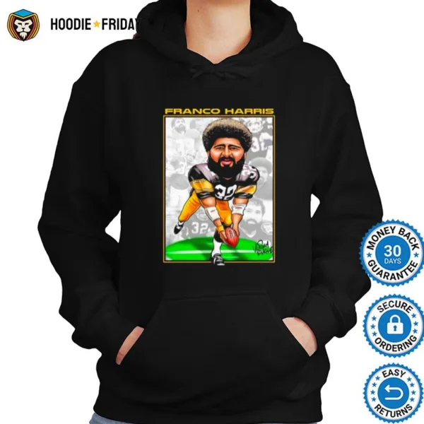 Franco Harris Pittsburgh Miracle 50Th Anniversary Shirts