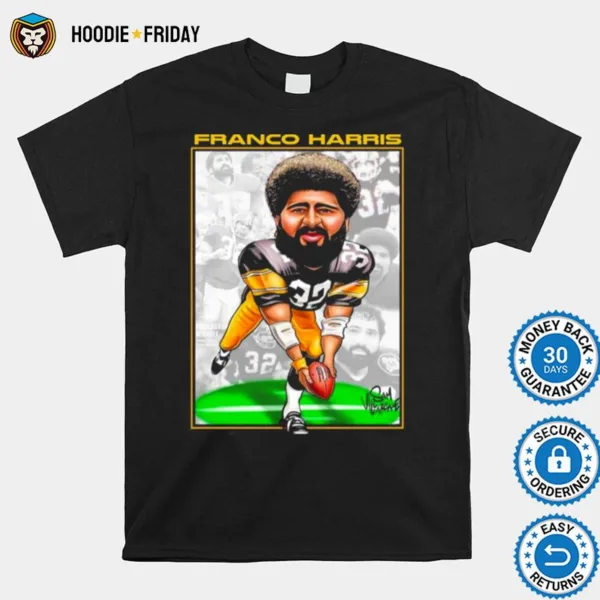 Franco Harris Pittsburgh Miracle 50Th Anniversary Shirts