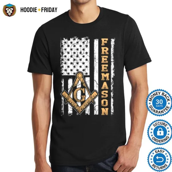 Freemason American Flag Shirts