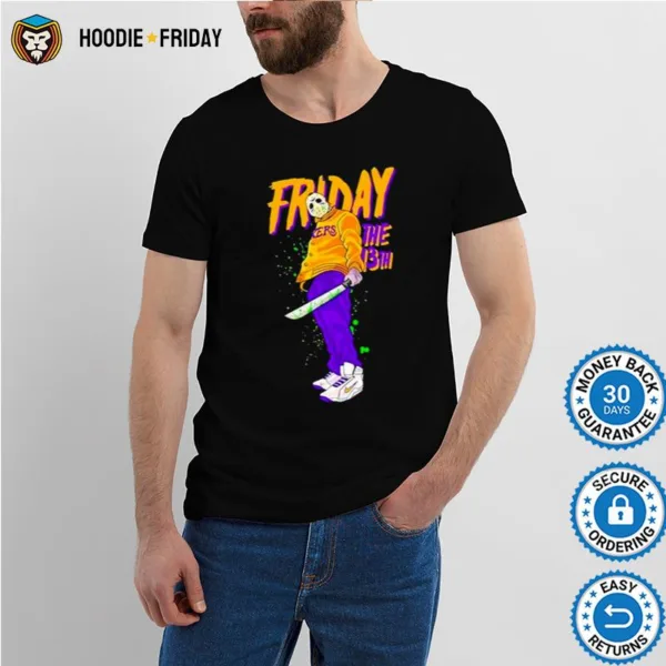 Friday The 13Th Jason Voorhees Los Angeles Lakers Halloween Shirts