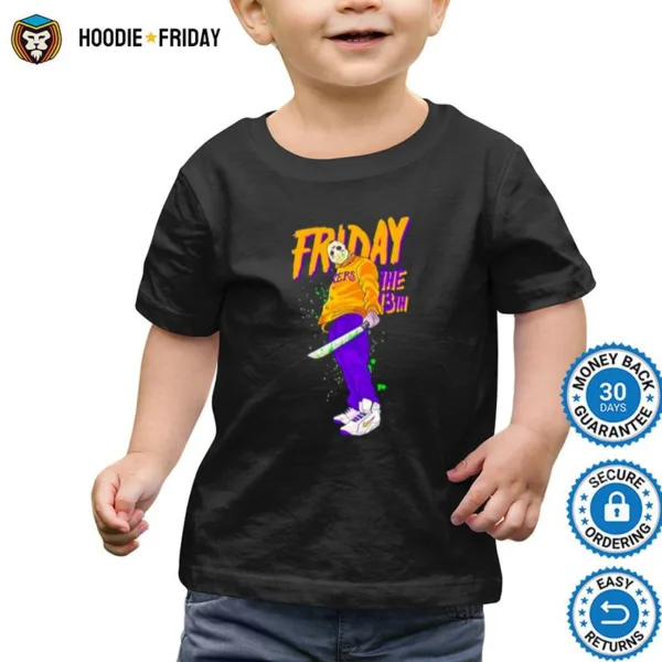 Friday The 13Th Jason Voorhees Los Angeles Lakers Halloween Shirts