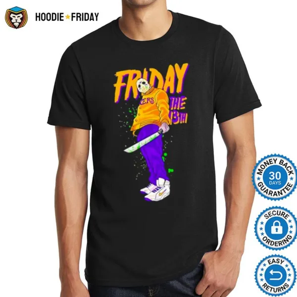 Friday The 13Th Jason Voorhees Los Angeles Lakers Halloween Shirts