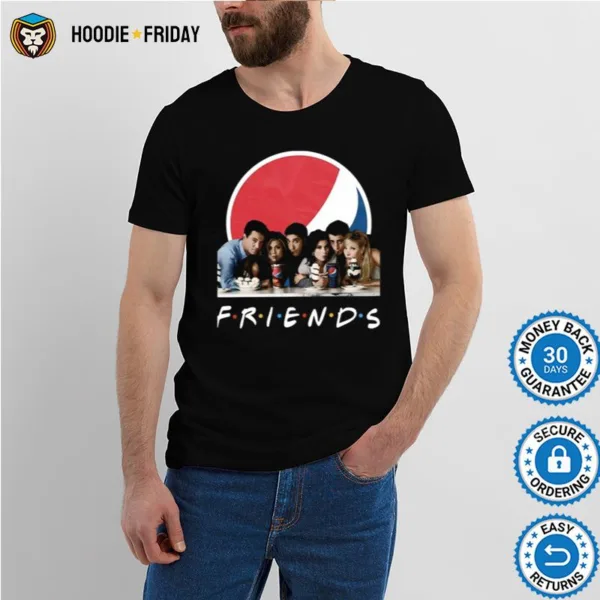 Friends Character Pepsi Shirts